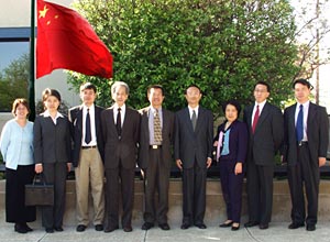 Chinese Embassy Delegation